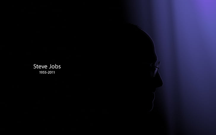 1955-2011 Steve Jobs graphic wallpaper, HD, HD wallpaper