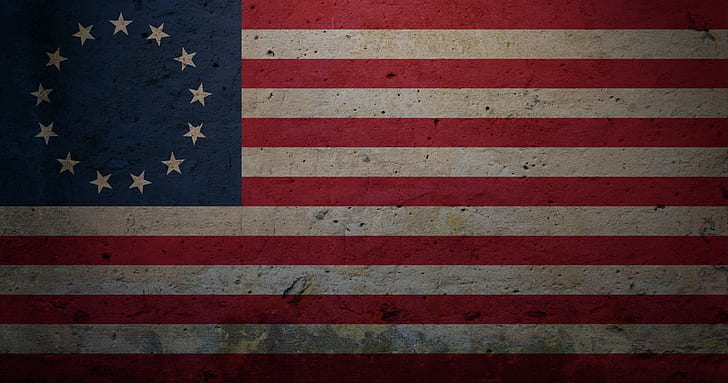 flag, American flag, HD wallpaper