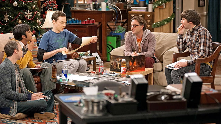 The Big Bang Theory, Sheldon Cooper, Raj Koothrappali, Leonard Hofstadter, HD wallpaper