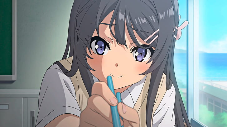 Anime, Rascal Does Not Dream of Bunny Girl Senpai, Mai Sakurajima, HD wallpaper
