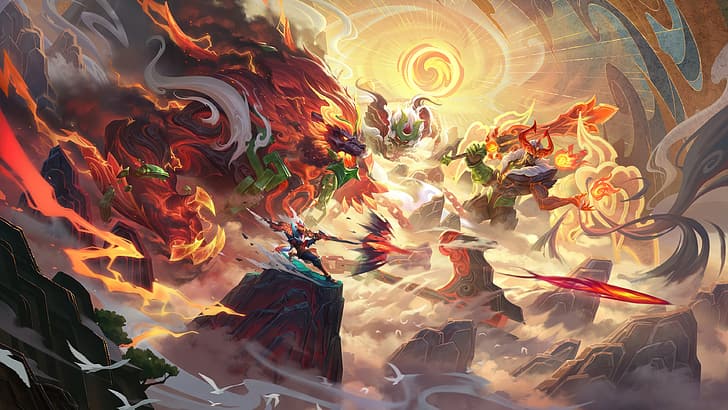 Shan Hai Scrolls (League of Legends), Volibear (League of Legends), HD wallpaper