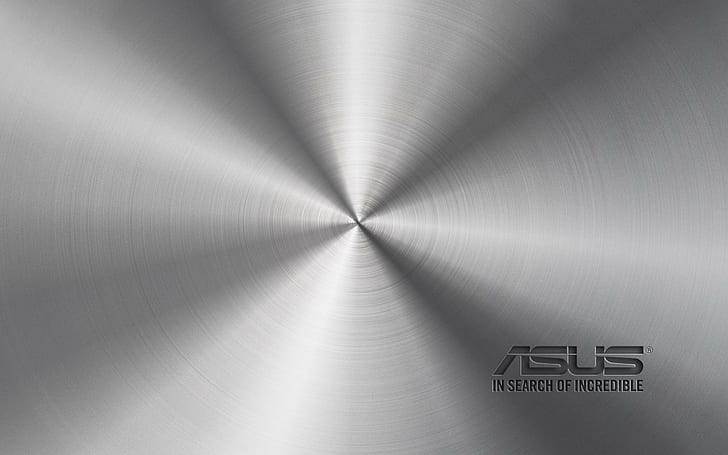 ASUS, logo, digital art, steel