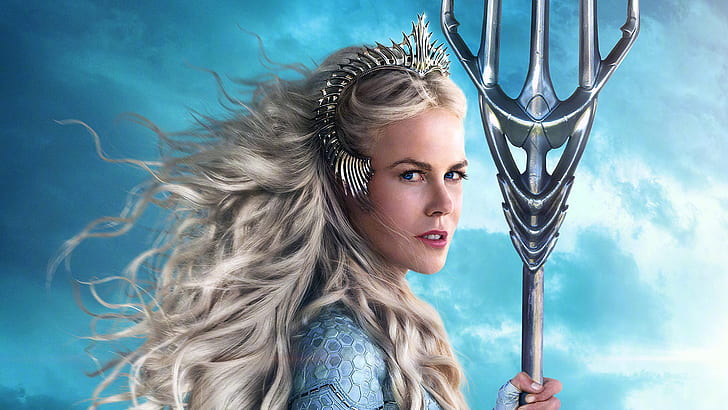 Nicole Kidman as Queen Atlanna in Aquaman, HD wallpaper