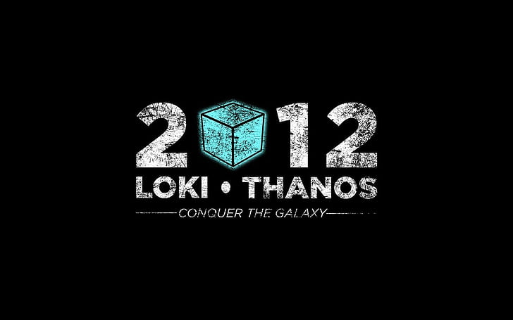 Avengers Black Loki Thanos Tesseract 2012 HD, 2012 loki thanos illustration, HD wallpaper