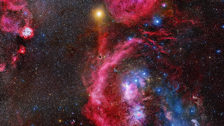 Orion, Galaxy, 4K, stars