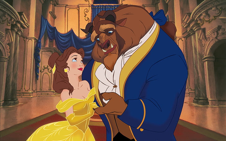 HD wallpaper: castle, cartoon, dance, Disney, Belle, prince, enchanted  Prince | Wallpaper Flare