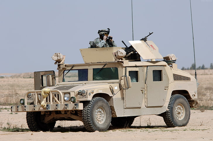 light truck, Humvee, U.S. Army, United States military, transportation, HD wallpaper