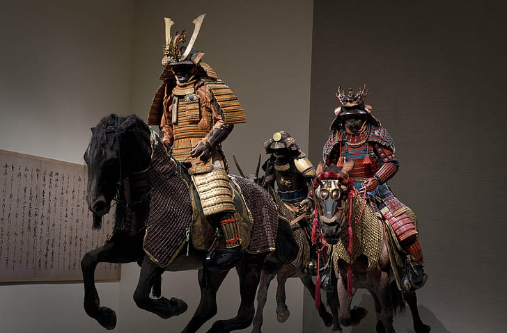 Japan, sword, armor, weapon, katana, ken, blade, samurai, warrior, HD wallpaper