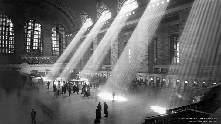 1940s Grand Central Terminal, New York, Architecture, HD wallpaper