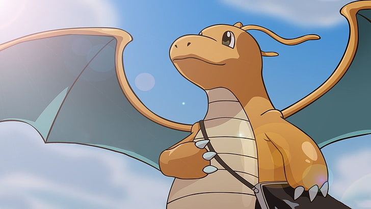 Movie, Pokémon: The First Movie, Dragonite (Pokémon), HD wallpaper