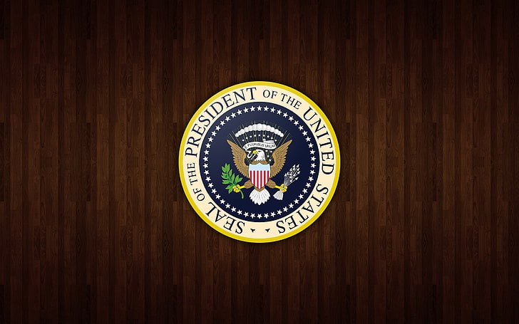 U.S. Presidents Logo, Seal of The President of the United States patch, HD wallpaper