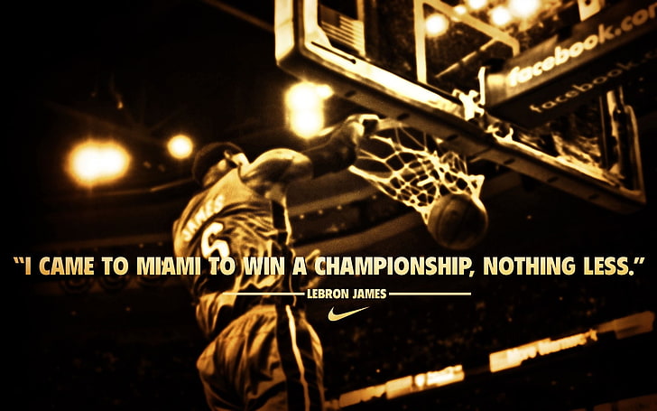 HD wallpaper: Basketball, championship, dunk, heat, lebron james, Miami,  nba | Wallpaper Flare