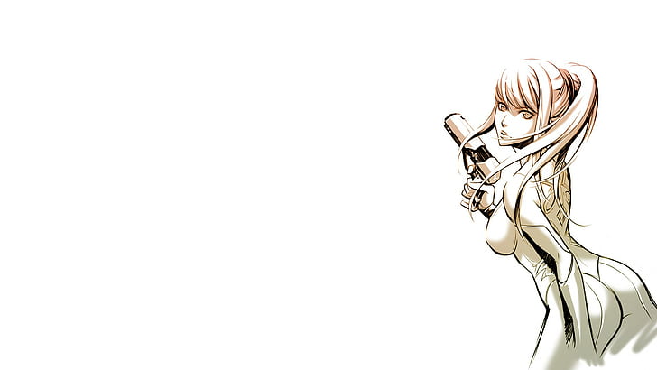 Metroid Samus Nintendo White Zero-Suit Samus HD, video games, HD wallpaper