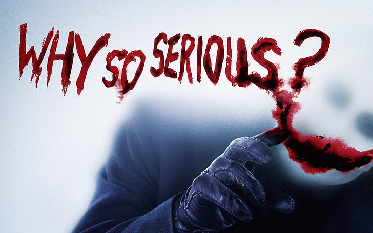 why so serious wallpaper 1080p