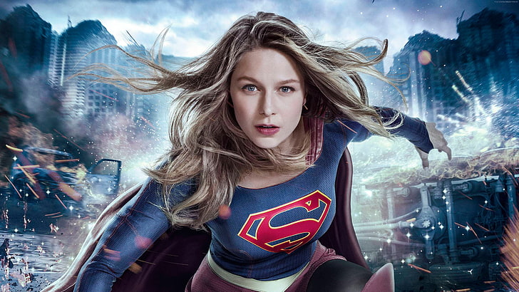 Supergirl Season 3, 5K, TV Series, Melissa Benoist