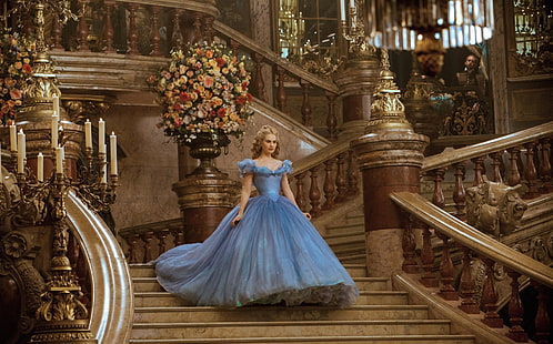 HD wallpaper: Movie, Cinderella (2015), Lily James | Wallpaper Flare
