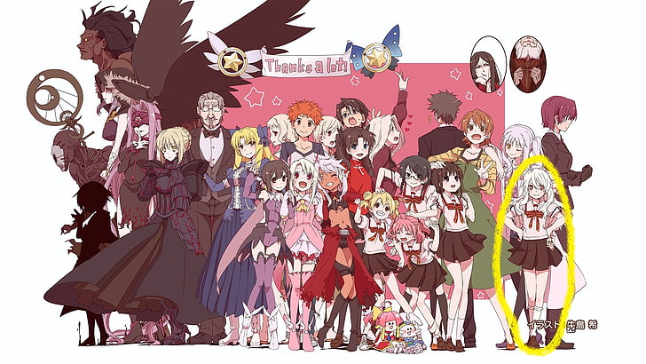 anime digital poster, Fate Series, Fate/kaleid liner Prisma Illya, HD wallpaper