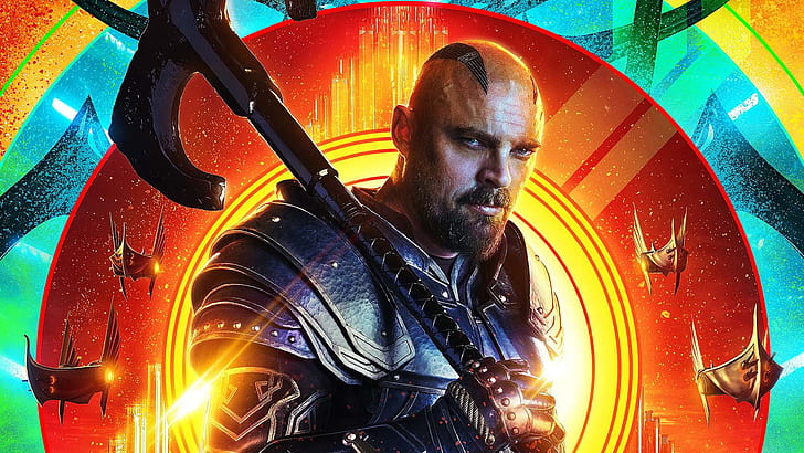 Movie, Thor: Ragnarok, Karl Urban, Skurge (Marvel Comics), HD wallpaper