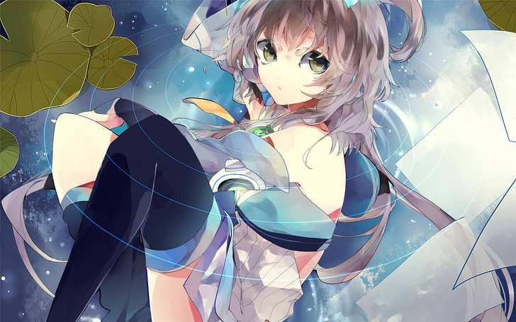 Luo Tianyi, anime girls, Vocaloid China, real people, childhood, HD wallpaper