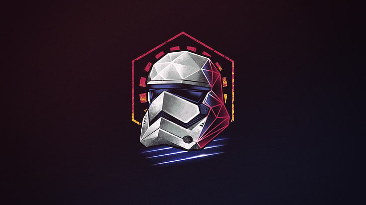 Hd Wallpaper Star Wars Stormtrooper Helmet Studio Shot Black Background Wallpaper Flare