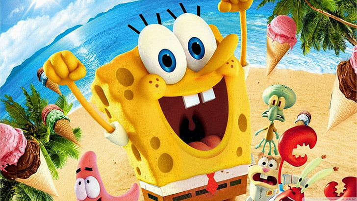 Spongebob Squarepants movie wallpaper