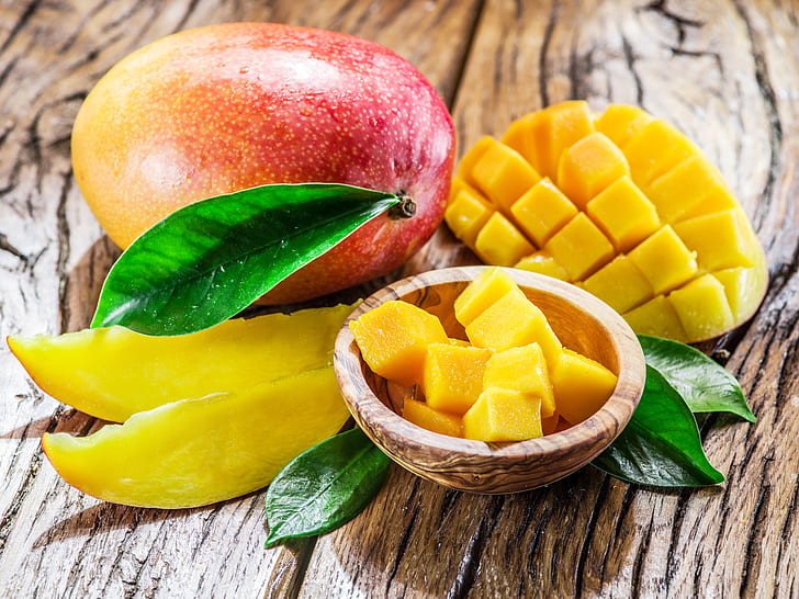 Food, Mango, Fruit, HD wallpaper