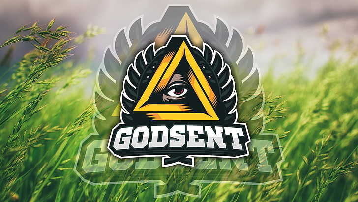 Godsent logo digital wallpaper, Counter-Strike: Global Offensive, HD wallpaper