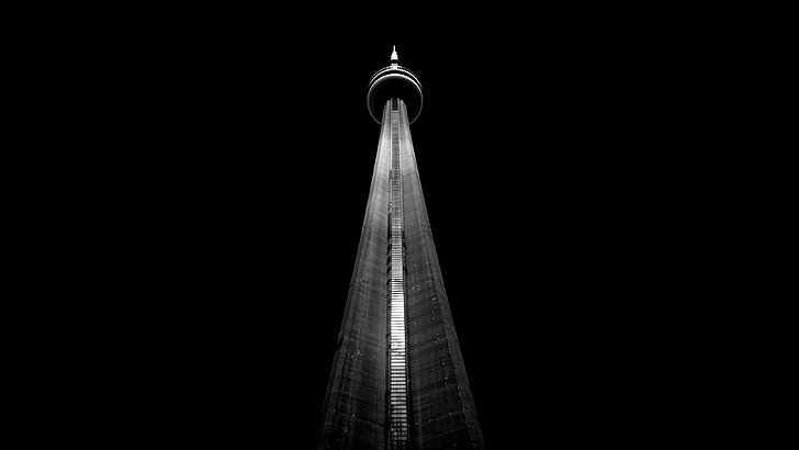 CM Tower, Toronto Canada, simple, simple background, minimalism