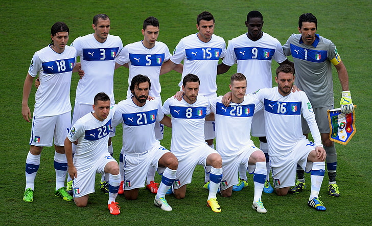 Italy world soccer team, Football, Andrea Pirlo, National Team, HD wallpaper