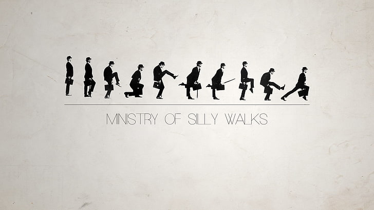 Ministry of Silly Walk, Monty Python, Ministry of Silly Walks, HD wallpaper