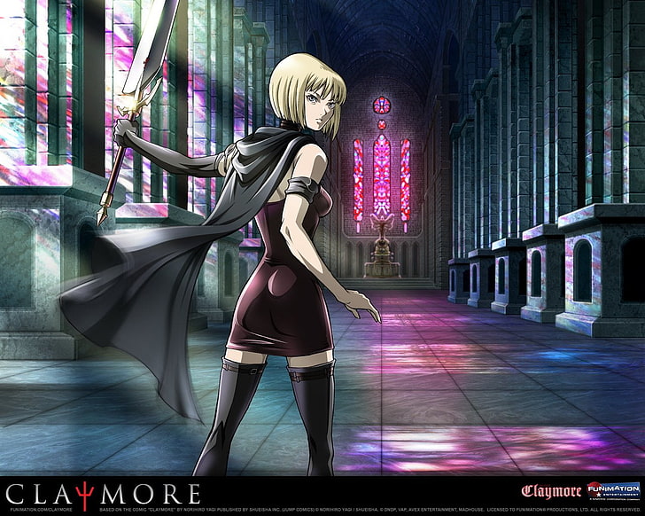 Anime, Claymore, real people, lifestyles, one person, women, HD wallpaper