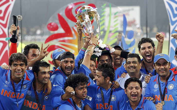 HD wallpaper: Cricket India Team, squad, happy | Wallpaper Flare
