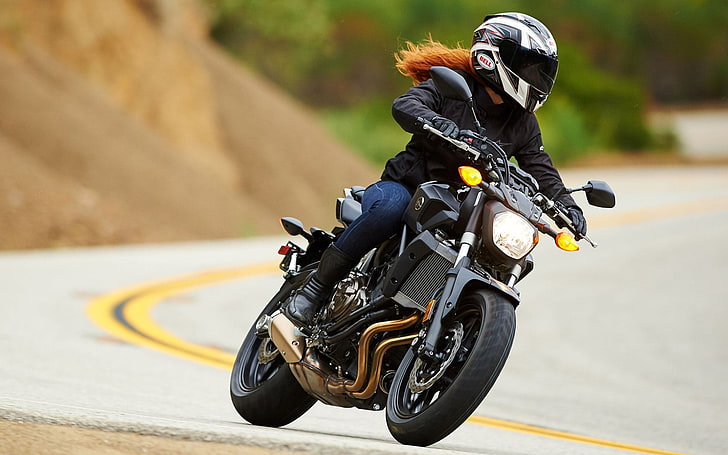 HD wallpaper: Yamaha FZ-07 2016, black naked motorcycle, Motorcycles,  transportation | Wallpaper Flare