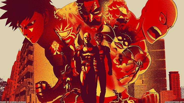 HD wallpaper: anime, Genos, superhero, Saitama, One-Punch Man | Wallpaper  Flare
