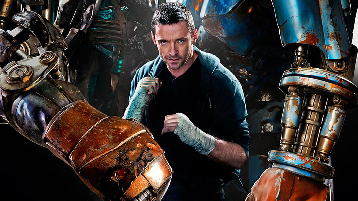 Movie, Real Steel, Hugh Jackman, occupation, one person, adult