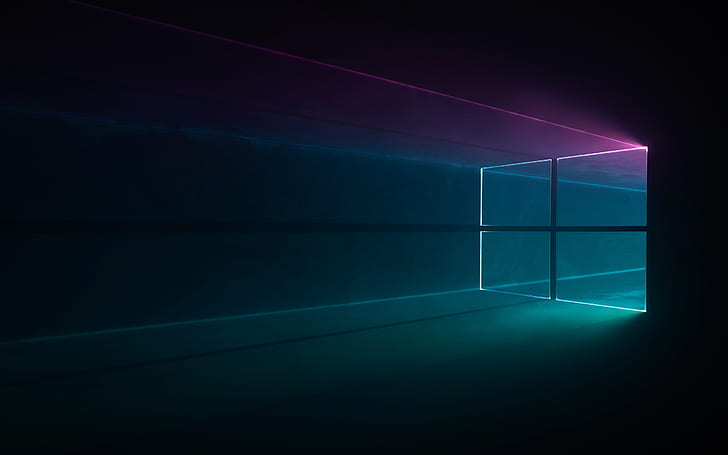 Windows 10 Dark HD wallpaper