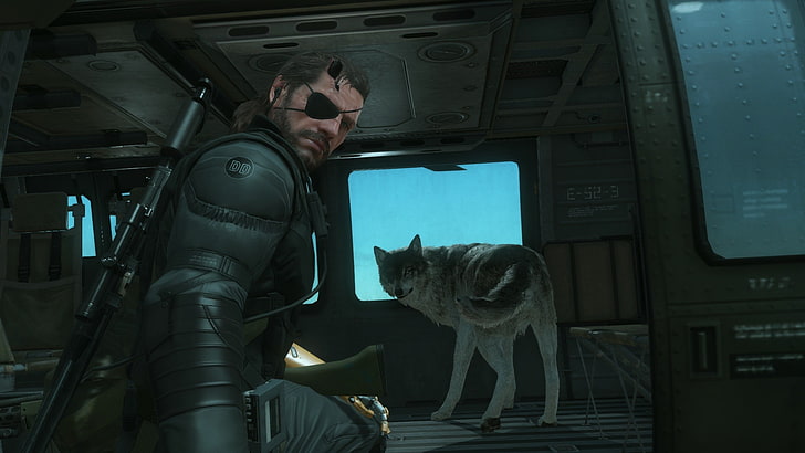Metal Gear Solid V: The Phantom Pain, mammal, one animal, pets