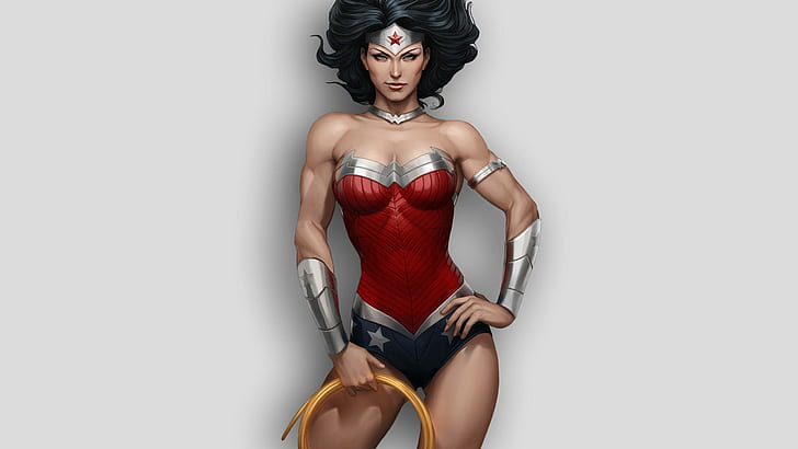 Wonder Woman DC HD, wonder woman, cartoon/comic