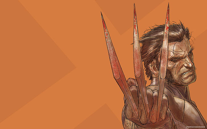 Wolverine X-Men HD, cartoon/comic, HD wallpaper