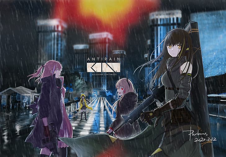 anime, anime girls, Girls Frontline, ST AR-15 (Girls' Frontline), HD wallpaper