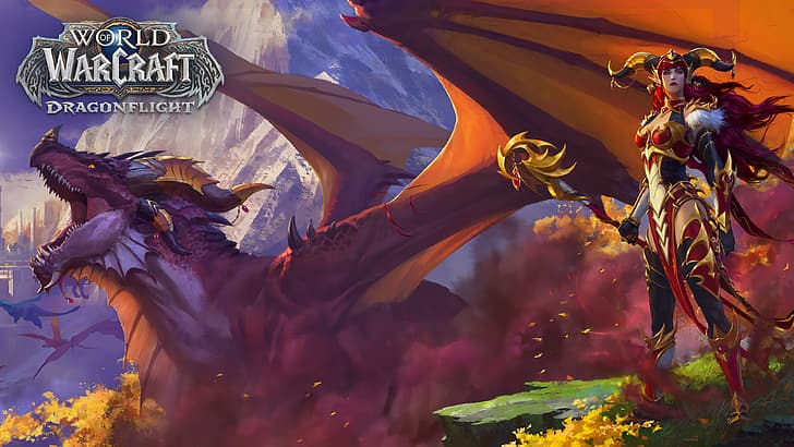 World of Warcraft, Alextraza, Dragonflight, HD wallpaper