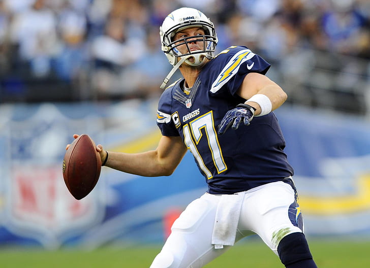 Philip Rivers, San Diego Chargers, American Football, HD wallpaper