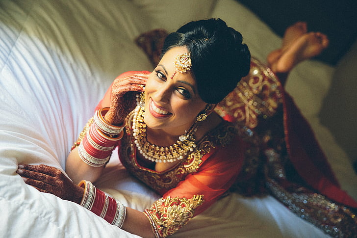 bride, indian, HD wallpaper