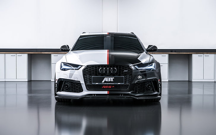 2018 ABT Audi RS6 Avant Jon Olsson 4K, indoors, motor vehicle, HD wallpaper