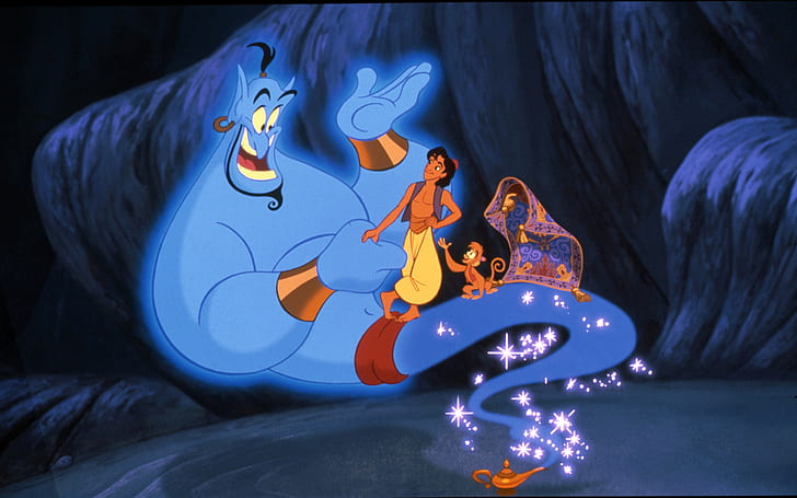 Aladdin Cleans The Dirty Friction Lamp Thus Releasing The Captured Giant Who Fulfilled Three Wishes Picture 1920×1200