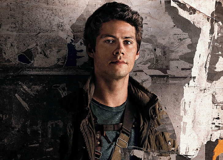 Dylan O Brien In Maze Runner The Death Cure 2018, portrait, looking at camera, HD wallpaper
