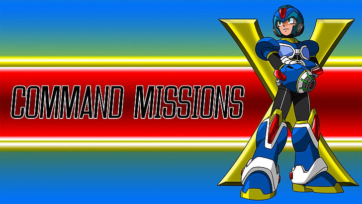 Comm Missions X, command missions x, games, mega man x, megaman x, HD wallpaper