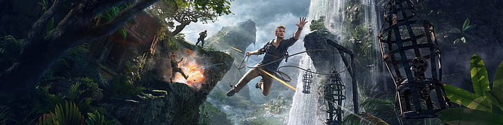 Game, Naughty Dog, Nathan Drake, Uncharted 4: A Thief's End, HD wallpaper