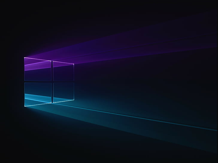 windows 10 abstract gmunk, laser, futuristic, blue, technology HD wallpaper