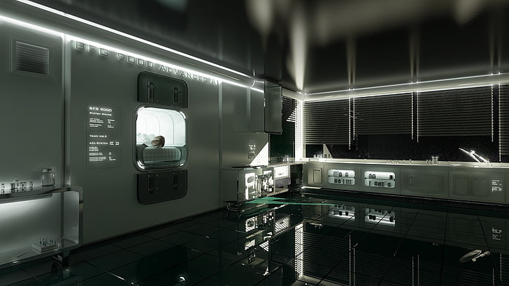 space station interior design